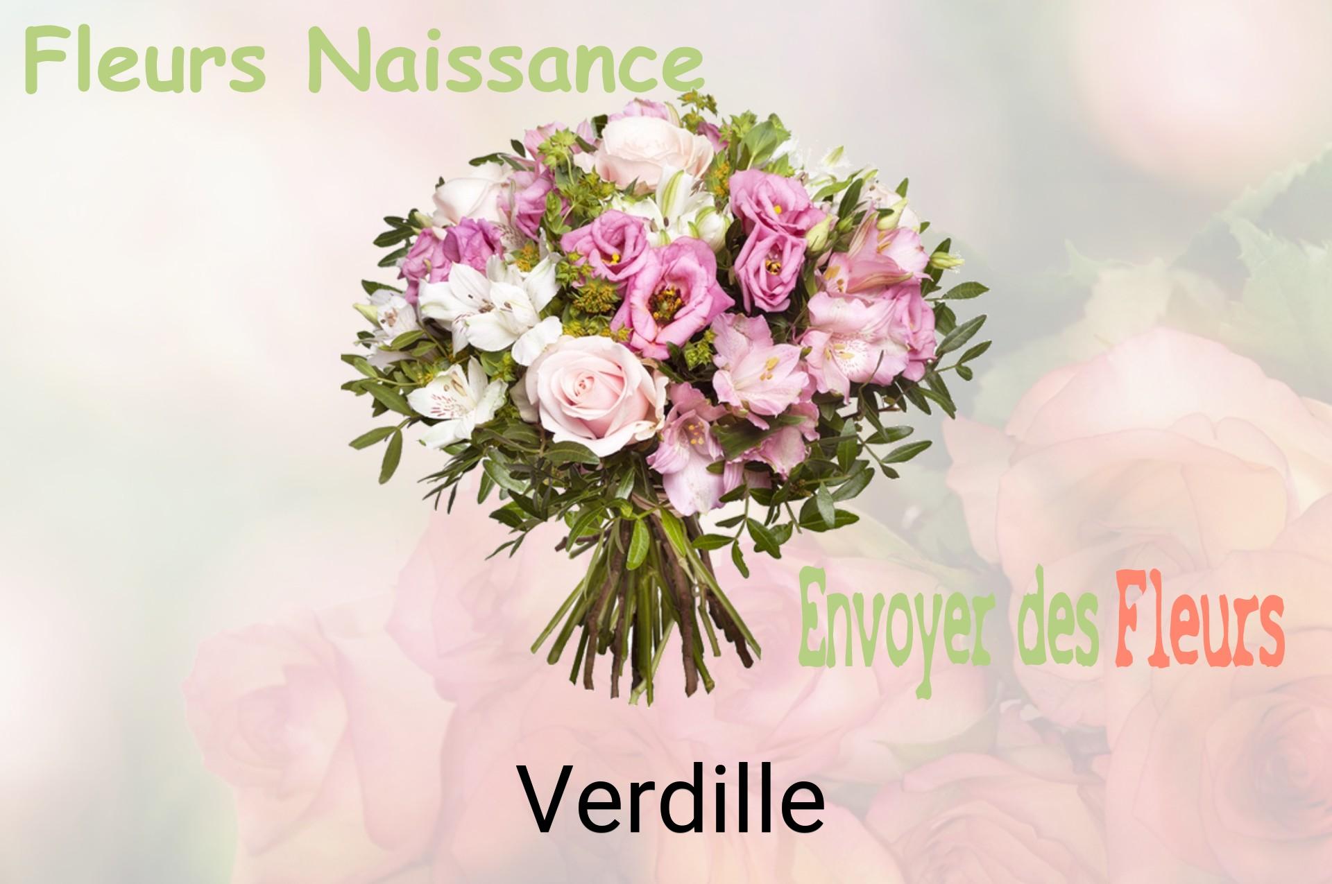 Bouquet de fleurs de naissance livré à Verdille