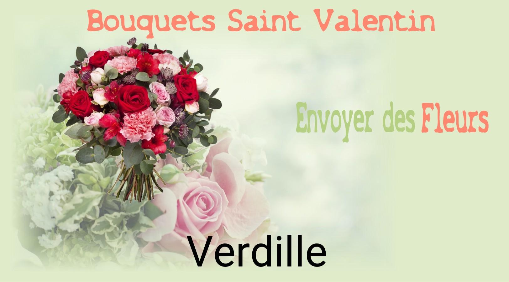 Roses de Saint-Valentin livrées à Verdille